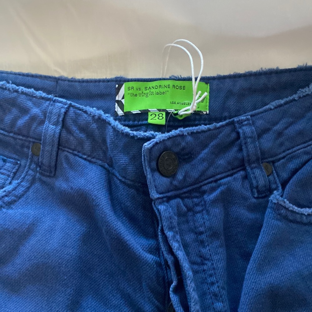 Free People X Sandrine Rose Blue Size 28
